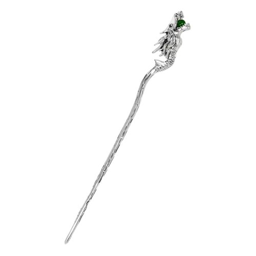 Beatifufu Dragon Hair Chopsticks Dragon Hairpin Vintage Hair up China Headgear Women's Faucet Zinc Alloy Chinese Japanese Chopsticks