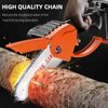 FIFCHALL [4 Pieces] 4 Inch Mini Chainsaw Chain, 4 Inch Replacement Chains for Cordless Electric Portable Mini Chainsaw, Guide Saw Chain for All 4-inch Mini Chainsaws for Wood Branch Cutting