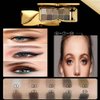 Generic Glitter Eyeshadow Palette,Sparkle Eyeshadow Palette 10 Colors Shimmer Eyeshadow Palette Gold Eyeshadow Shimmer Makeup Palette Highly Shining Pigmented Long Lasting Waterproof for Women
