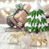 Gemini&Genius Lynx Snow Leopard Toys Set for Kids, Forest Animals Toy Figures, Woodland Animals, Wildlife Figurines, Cake Toppers, Display, Education, Play Toys for Kids Toddlers