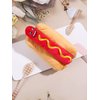 QWINEE Squeaky Dog Toys Food Design Puppy Chew Toys Dog Plush Toys for Small Medium Dog Bulk Dog Squeaky Toys Multicolor One Size
