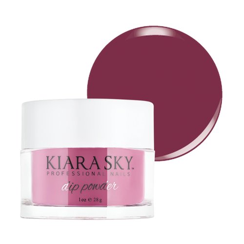Kiara Sky Long Lasting Nail Dip Powder Purple Tones 1 oz, Victorian Iris