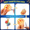 ZALIAFEI Kids Seashell Painting Wind Chimes Kit, Arts and Crafts Gifts for Boys and Girls, Creativity Craft Activities Kits for Kids Age 6, 7, 8, 9, 10, 11, 12