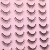 False Eyelashes Natural Look Fluffy Mink Lashes 4 Styles Wispy Natural Lashes 3D Strip Eye Lashes Pack by Kiromiro