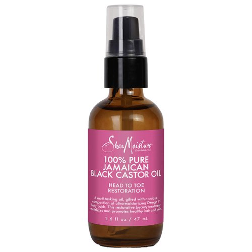 Sheamoisture Head To Toe Oil and Hair Oil for Dry Hair and Skin Jamaican Black Castor Oil Paraben Free Hair Oil, Body Oil 1.6 oz