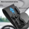 SKEZN Upgrade Car Sun Visor Mount, VLOG/Video Holder Compatible with GoPro Hero 12/11/10/9/8 Black, Insta360, DJI Action 4/3 and More (1.8 * 3.7 * 2.8in)