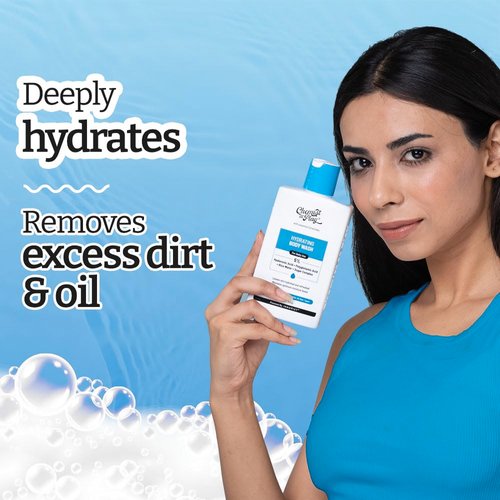 Chemist at Play Hydrating Body Wash | With 5% Hyaluronic Acid Bodywash for Intense Hydration | Reduces Flakes & Itchiness | For Dry Skin | Polyglutamic Acid & Hyaluronic Acid | For Women & Men | 236ml