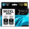 Smart Ink Compatible Ink Cartridge Replacement for HP 902XL 902 XL (2 Black, Combo Pack) to use with OfficeJet Pro 6978 6968 6970 6975 6960 Officejet 6962 6958 6950 6954 6951 6956 6961 6963 6964 6966