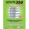 YONEX Mavis 350 Nylon Shuttlecock with Blue Cap (Yellow)