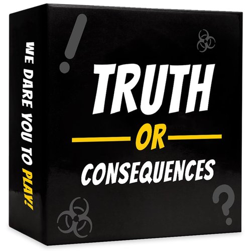 MY HERO CARDS - Truth or Dare & Consequences Edition, The Unforgettable Board Game Night Experience, Party Card Game for Adults and Family Fun. 250+ Playing Cards, Convenient Card Box