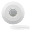 J.LUMI YCA1050 PIR Motion Sensor Light Switch, AC 85-265V 2000W, Ceiling Mount Motion Sensor Ceiling Motion Sensor Switch, PIR Sensor, Slim Profile, White