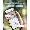 REOLINK Doorbell WiFi Camera - Wired 5MP Outdoor Video Doorbell, 5G WiFi Security Camera System, Smart Detection Local Storage No Subscription, Front Door Camera Home Security, Customized Chime V2