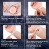 CCbeauty Halloween Scar Wax Kit 2.7oz - SFX Special Effects Stage Makeup, Fake Wound Mouldable Wax with Spatula Tool for Fake Cuts Nose Putty Makeup - Stage Film Costumes Cosplay SFX, Fair Light Skin