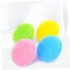 PACKOVE Shampoo Brush Set of 4 Adult Massage Comb for Scalp Care Anti-Itch and Dandruff Hair Brush for Men and Women Shower Bath Tool