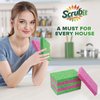 SCRUBIT Cellulose Scrub Sponge - Kitchen Cleaning Sponges for Dishes,Pans,Pots & More- 6 Pack Dishwashing Sponges - Colors and Packaging May Vary
