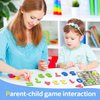 PHECDA 184 Pcs Math Teaching Set, Addition, Subtraction, Multiplication and Division Educational Toys for 3-8-year-old Boys and Girls, Develop Early Math Skills, Math Games