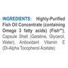VISION DEFENDER OMEGA Eye Supplement: Care and Relief for Dry Eyes, Improve Eye Health- High Strength 1000mg Pure Omega-3 Fish Oil (400mg EPA, 200mg DHA per capsule)+Vitamin E (60 Softgels) Made in UK
