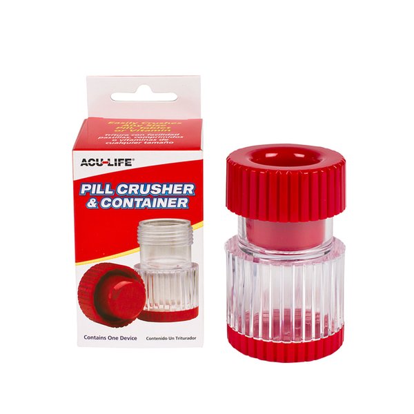 ACU-Life Pill Crusher and Storage Container ?Grinds Tablets into Powder