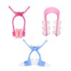 3 Pieces Nose Clip Nose up Lifting Clips Nose Lifters Beauty Clips Silicone Nose Bridge Slimming Clips Nose Massagers Tools for Women