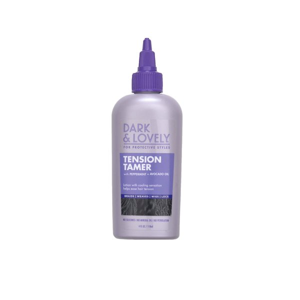 Dark and Lovely For Protective Styles Detangling Cream With Peppermint and Avocado Oil for Braids, Weaves, Wigs and Locs No Dyes, No Mineral Oil, No Petrolatum SoftSheen-Carson 4 Fl Oz