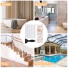 Non Slip Bathtub Stickers, 24 PCS Shower Stickers for Safety Bathroom Tubs, Bathtub Non Slip Stickers and Adhesive Decals Scraper for Bath Tub, Shower Floor, Stairs, Ladders(Clear)