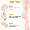 60% Urea Plus 2% Salicylic-Acid Foot Cream - Urea Cream for Feet Moisturizer for Dry Cracked Feet Knees Elbows Hands - Heel Balm Stick Aloe Vera, Beeswax, Urea Foot Cream Smoothing Skin 1.41oz