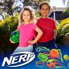 Nerf Kids Foam Mini Soccer Ball - Proshot Youth Soccer Ball - 7" Indoor + Outdoor Ball for Kids + Toddlers -Green/Blue