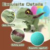 ZOHANINDL 5.12" Dinosaur Egg Toy 4Pack, Exquisitely Carved Dinosaur Figures, Dinosaur Collectibles, Easter Eggs, Suitable for Boys and Girls and Dinosaur Party Supplies