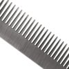 Hair Comb,Oil Hair Styling Spring Comb Pocket Beard Comb Zinc Alloy Skull Pattern Hair Brush for Men, Use for Head Hair or Beard Portable Hair Styling Tool for Home Salon(silver)