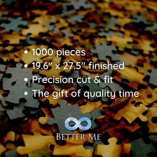 Beer Puzzle 1000 Piece Puzzle for Adults, for Boyfriend, Beer Brewer & Beer Lover Gift for Men. Man Cave Gift Idea for Him. (Beer Puzzle)