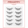 Lashes Eyelashes Lashes Wispy False Eyelashes Natural Eyelashes Mink Lashes, Frihappy Lashes 5 Pairs Frihappy RS39-Sun flower