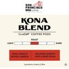 San Francisco Bay Compostable Coffee Pods - Kona Blend (36 Ct) K Cup Compatible including Keurig 2.0, Medium Roast