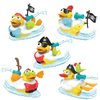 Yookidoo Jet Duck Pirate Bath Toy with Powered Water Cannon Shooter - Sensory Development & Bath Time Fun for Kids - Ages 2+