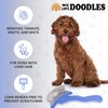 Curved Grooming Slicker Brush for Dogs, Soft Pin Goldendoodle Brush for Dematting & Shedding, Ideal Dog Slicker Brush for Poodles, Labradoodles & Other Breeds [We Love Doodles] (Large)
