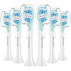 Aoremon Replacement Toothbrush Heads for Philips Sonicare C3 Premium Plaque Control HX9044/65 G3 Premium Gum Care HX9054/65, 6 Brush Heads, White