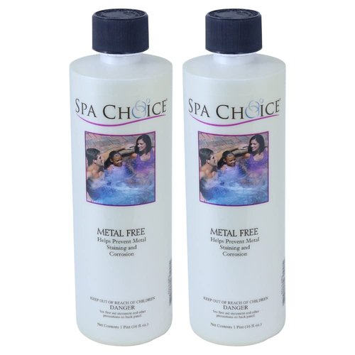 Leisure Time Metal Gon for Hot Tub, 1-Pint, 2-Pack