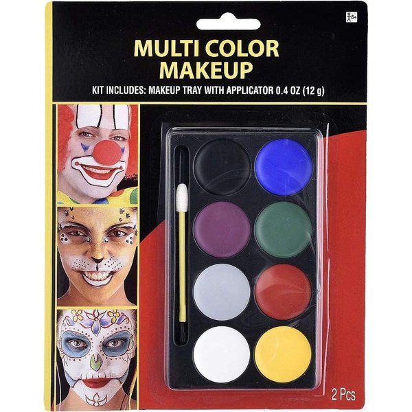 Hallo Makeup Halloween Costume Accessories Makeup Multicolor Makeup Kit 2pc