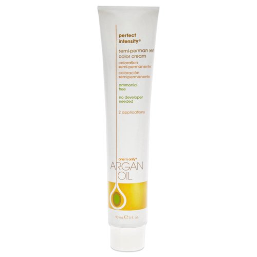 one 'n only Argan Oil Perfect Intensity Semi-Permanent Color Cream - Scarlet Red Hair Color Unisex 3 oz