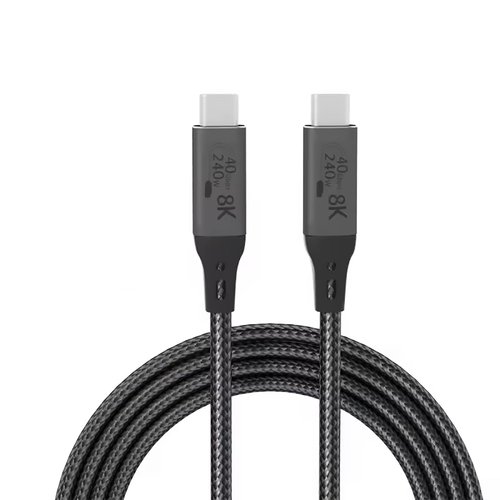 Tek Styz PRO USB4 USBC/PD 8K 240Watt Power Data Cable Compatible with Asus ProArt Display PA328CGV Plus 40Gbps Thunderbolt 4 Super Hi-Speed Safe Certified Charging and Data Transfers! (5Ft/1.5M)