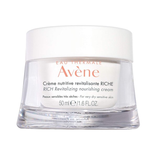 Eau Thermale Avène RICH Revitalizing Nourishing Cream, Ultra Nourishing Face Moisturizer, Non-comedogenic 1.6 fl. oz.