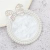 Mcduyant Nail Palette Knot Nail Polish Palette Nail Tray for Nail Art Nail Polish Mixing Palette Nail Art Display Board
