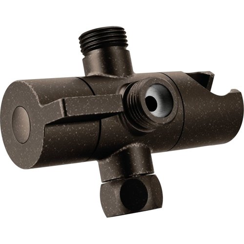 Moen CL707ORB Pivoting Shower Arm Diverter with Hand Shower Cradle, Oil Rubbed Bronze