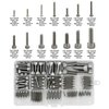 Hex Socket Head Cap Screw Metric Thread Hexagon Allen Machine Bolt M2.5 M3 M4 M5 M6 M8 Metal Standard Fastener Hardware Assortment Kit Set 135Pcs 304 Stainless Steel M2.5-M8