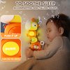 Baby Teething Toys for 0 3 6 9 12 18 Months, Food Grade Baby Teether for Infant Newborn Boys Girls, Baby Rattle Chew Toys 0-6 Months, Christmas Gift Montessori Sensory Toys for Babies with Music