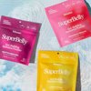 Blume SuperBelly Gut Health and On-The-Go Hydration Packets, Sugar-Free, with Prebiotics, Probiotics, Apple Cider Vinegar, Vitamin C, and Electrolytes, Strawberry Hibiscus, 15 Sticks