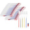 Xuezoioy Travel Toothbrushes Kit,50Pcs Travel Toothbrush Set Disposable Toothbrushes with Toothpaste for Nursing Home,Hotel,Charity(Individually Wrapped)