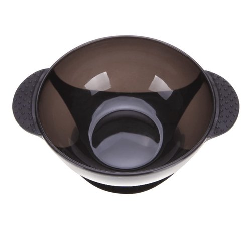 Beatifufu 2 Set hair color mixing bowl black suits applicator bowl kitchen whisk hair color dye whisk Hair Tint Hair Coloring Mix Bowls Tinting Bowls plastic dye Agitator Hair oil hair dye