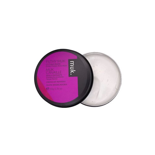 Muk Haircare Filthy Muk Gritty Finish Styling Paste, Hair Product, Hair Paste For Men, Firm Hold, Gritty Finish, Medium Shine - 1.7oz