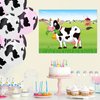 ASTARON Pin The Tail on The Cow Game with 30 Tail Stickers for Farm Birthday Supplies Pin Game, Boys Girls Animal Party Favors Christmas Decorations Home Wall Decor
