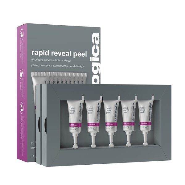 Dermalogica Rapid Reveal Peel Anti-Aging Face Peel with Lactic Acid - Professional-Grade At-Home Peel Reveals Bright, Healthy-Looking Skin, 1 Fl Oz (Pack of 1)